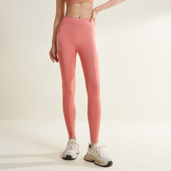 Pants Mesh Side Pocket Pants, Yoga Gym Pants